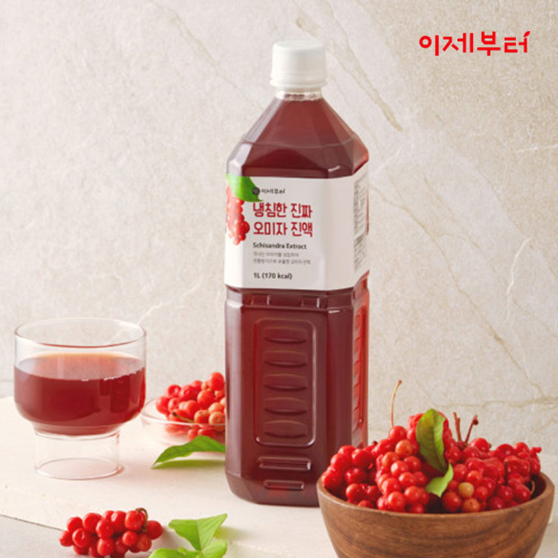 [이제부터] 냉침한 진짜 오미자 진액 1L x 1병 외