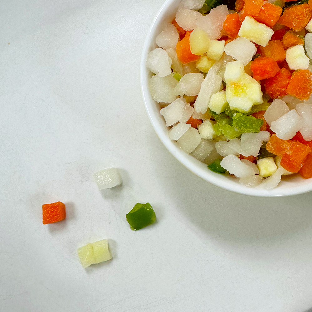 냉동 혼합야채 4종(감자,당근,양파,피망) - 볶음밥용