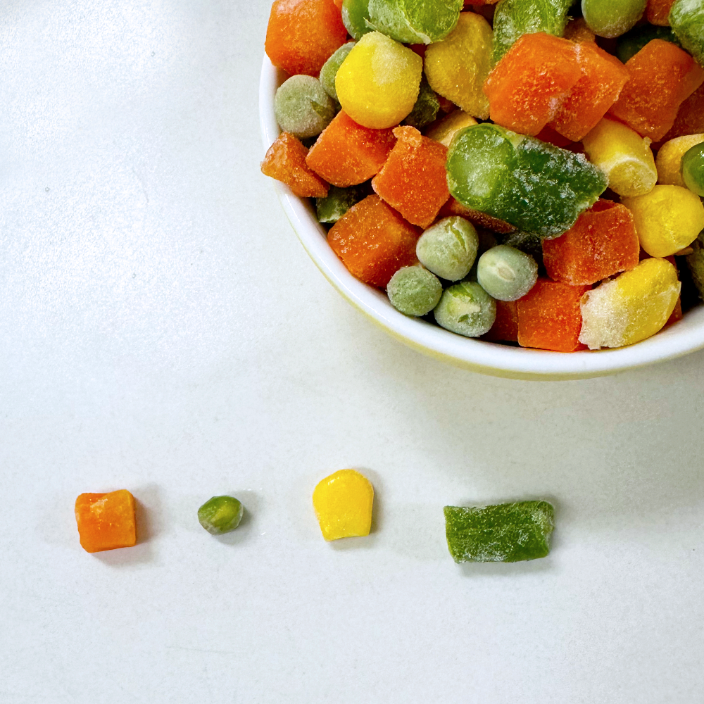 냉동 혼합야채 4종(그린빈,당근,완두콩,옥수수) - 샐러드용