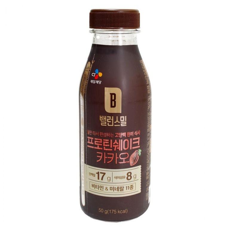 밸런스밀 카카오 프로틴 쉐이크 식사대용 선식 고단백 단백질쉐이크 영양 보충 음료 간편 식사 대용 건강 프로틴 드링크