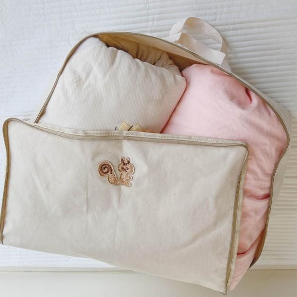 어린이집 유치원 낮잠 이불 보관 가방 체크무늬 귀여운 디자인 계절별 침구 정리 빅사이즈 출산백