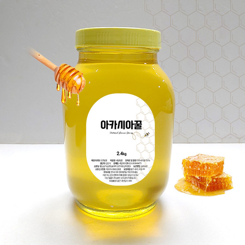 ★건강 꿀타민★ [새담] 프리미엄 천연벌꿀 야생화꽃꿀 2.4kg 외