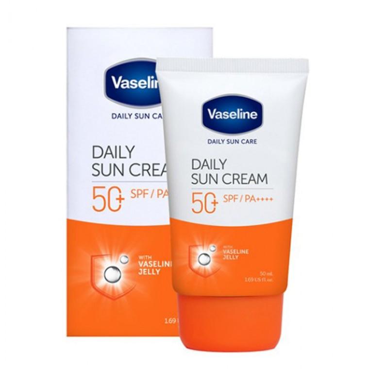 바세린 데일리 선크림 50ml SPF50+ PA+++ 자외선차단 피부보습