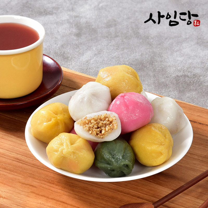 ★사임당 최저가득템전★ 굳지않는 무지개 꿀떡 600g
