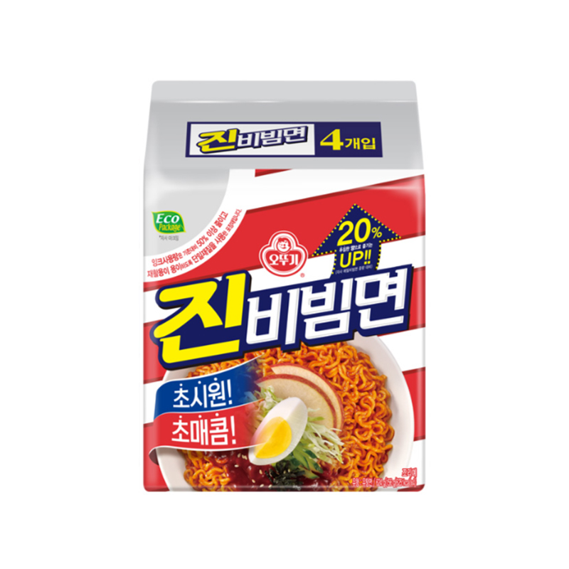 ★여름별미★ 오뚜기 진비빔면 156g x 16개