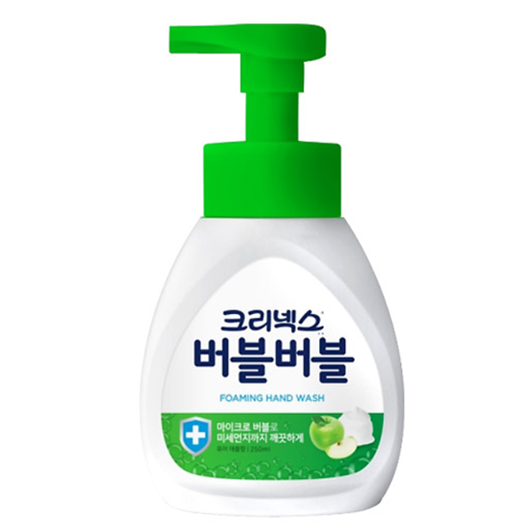 [크리넥스] 버블 핸드워시 250ml [퓨어애플/힐링그린]