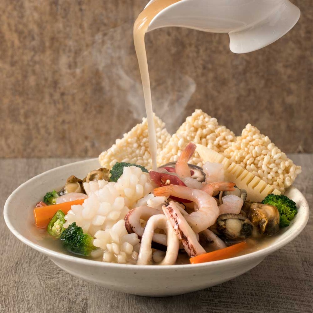 [아빠식당] 해산물 가득 황제 해물누룽지탕760g 2팩 (누룽지탕+찹쌀누룽지)