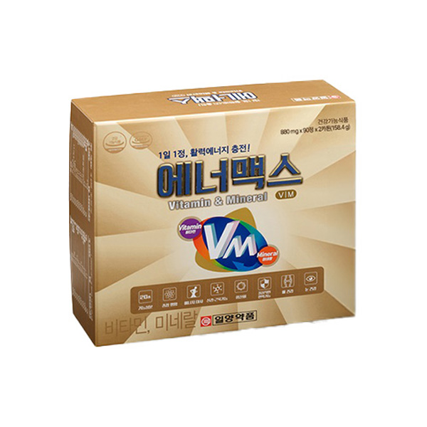[일양약품] 에너맥스 880mg x 180정(6개월분)
