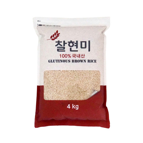 [25년산] 찰진_국내산 찰현미 4kg