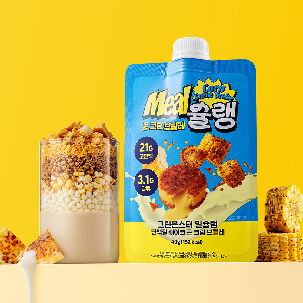 [그린몬스터] 밀슐랭 단백질 쉐이크 40g*5개입 5종 택 1