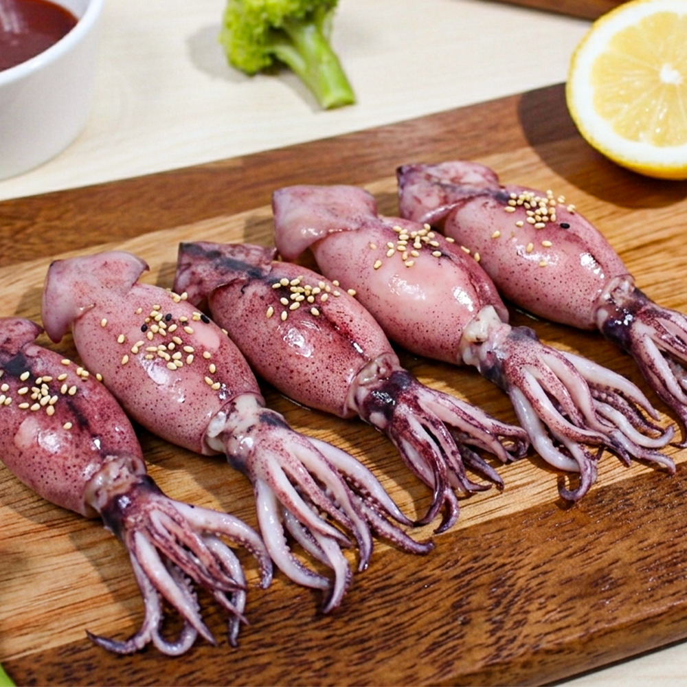 [HM] 부드럽고 쫄깃한 식감! 총알한치 500g