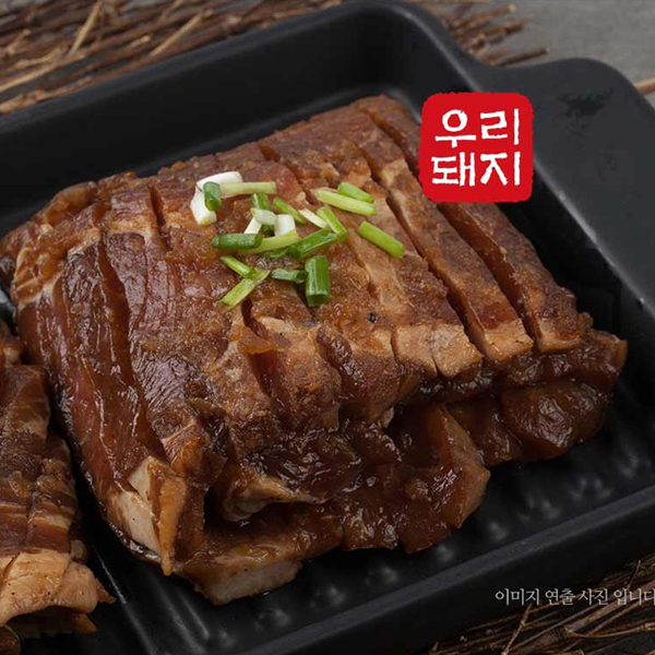 [역전갈비] 국내산_한돈 양념 수제 포갈비 500gx2팩(냉동)