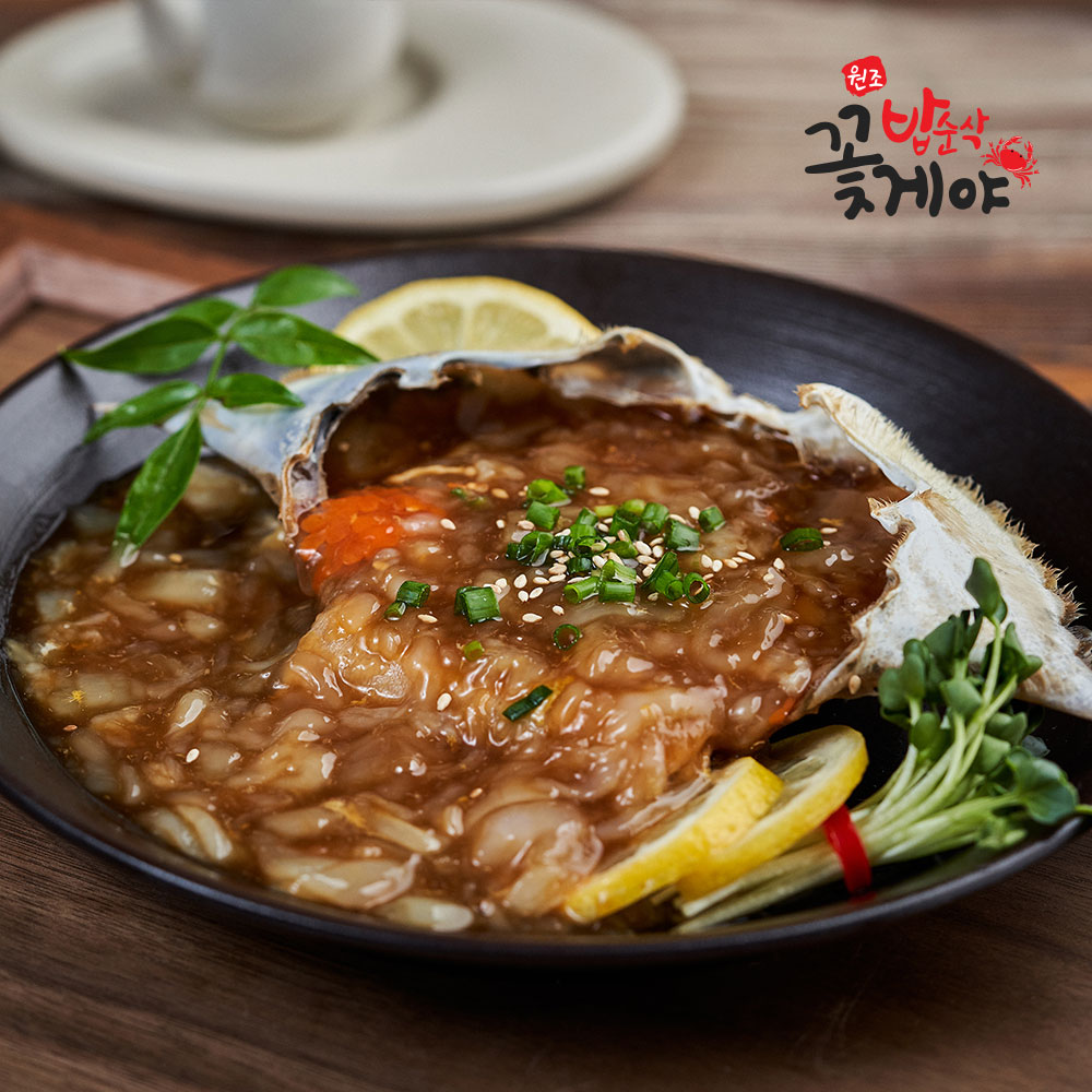 [솜이담이] 밥순삭꽃게야 밥도둑 순살 간장게장 200g