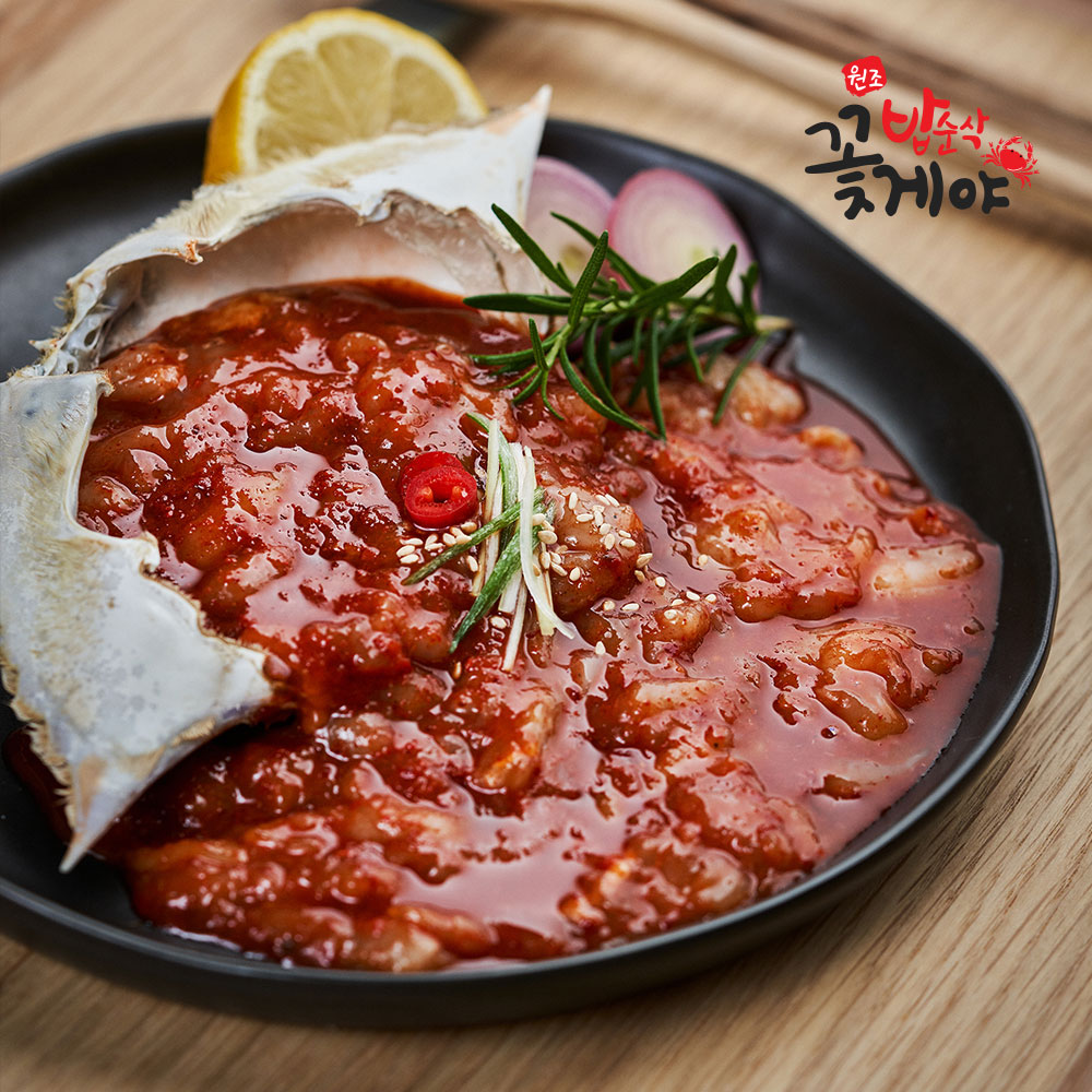 [솜이담이] 밥순삭꽃게야 밥도둑 순살 양념게장 200g