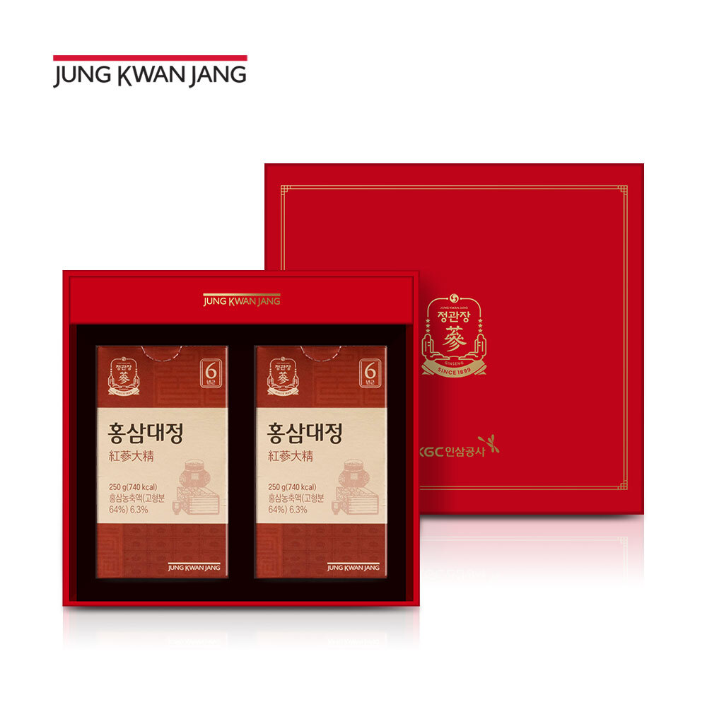 ★홍삼 NO.1★ [정관장] 홍삼대정 250g*2병(+케이스)