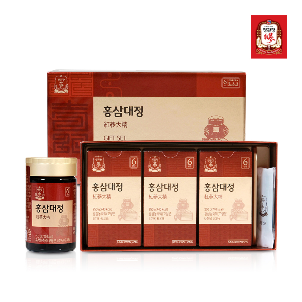 ★홍삼 NO.1★ [정관장] 홍삼대정세트(250g*3병)