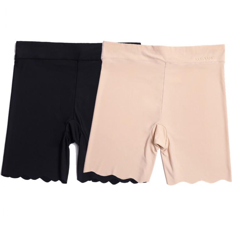 3XL 4XL 빅사이즈 2IN1 사각 네모 여성팬티 속바지겸용 3컬러