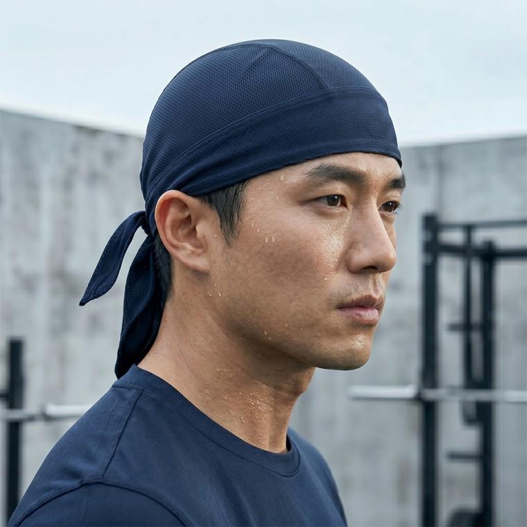 여름두건 머리 쿨링 냉감 자전거 등산 바이크 이너 모자 스포츠 반다나 헤어밴드 (당일출고)
