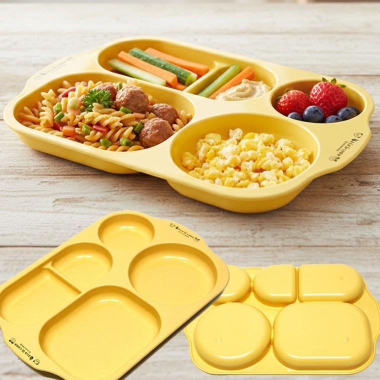 한진옥수수식판-에코인콘식판만 유아식기 식기