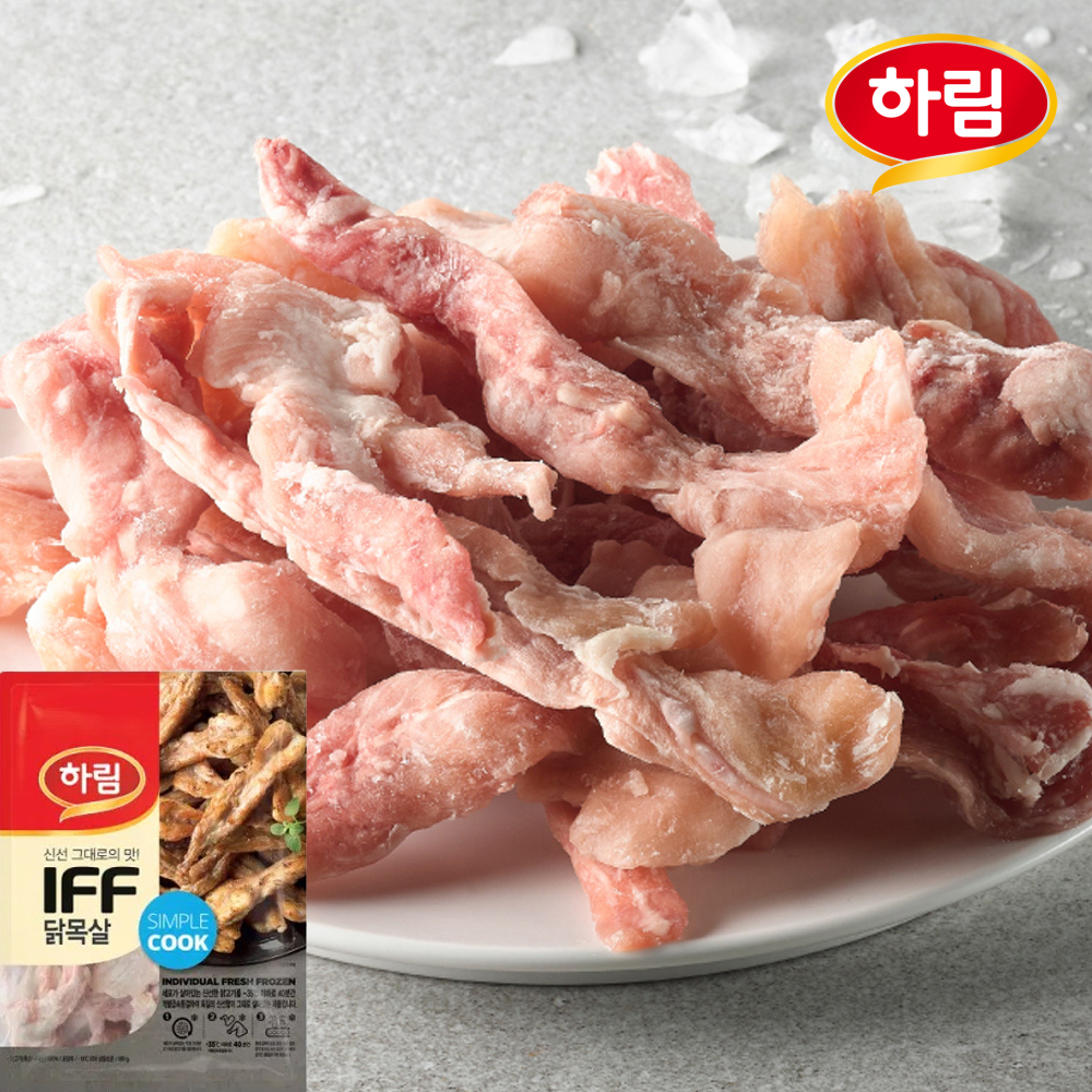 [하림] IFF 닭목살 500g + 근위(냉동) 1kg