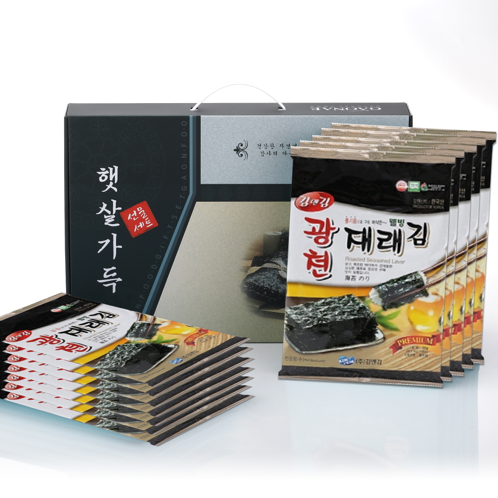 [가온애] 햇살가득 광천김세트 3호 명절선물세트