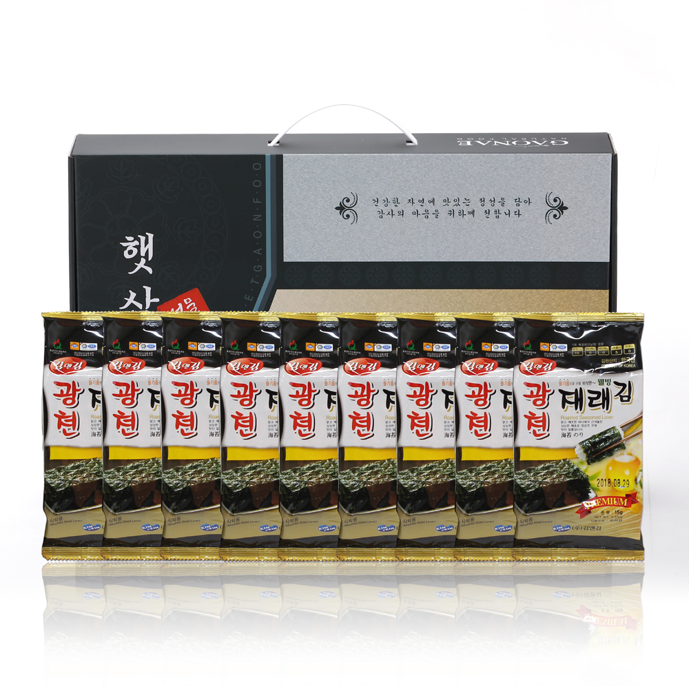 [가온애] 햇살가득 광천김세트 8호 명절선물세트