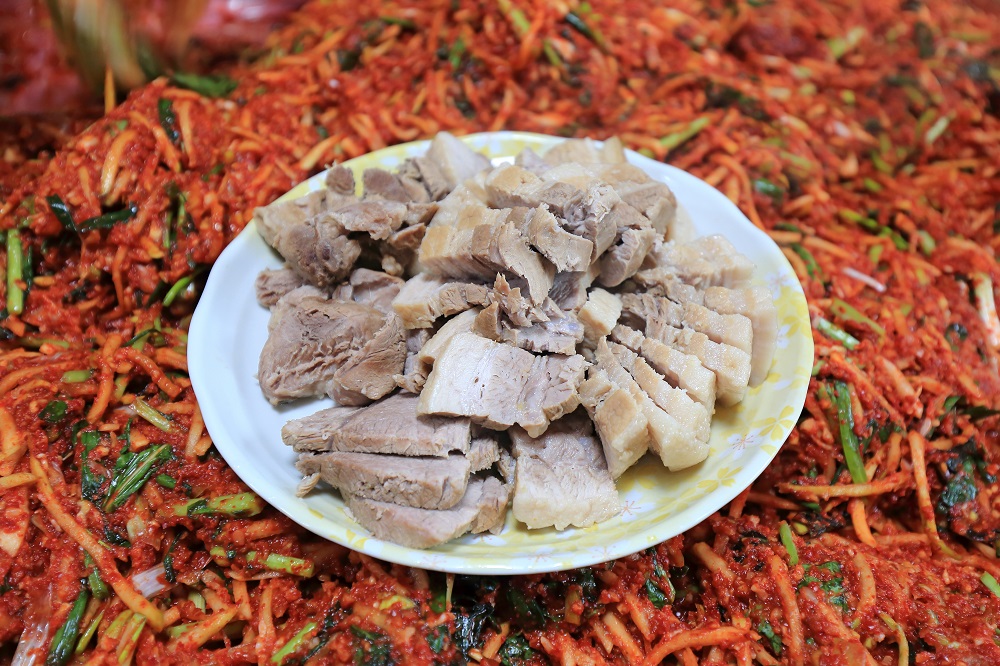 [솜이담이] 아삭한 무채와 감칠맛 양념조화 국내산 보쌈무채김치 1kg~5kg