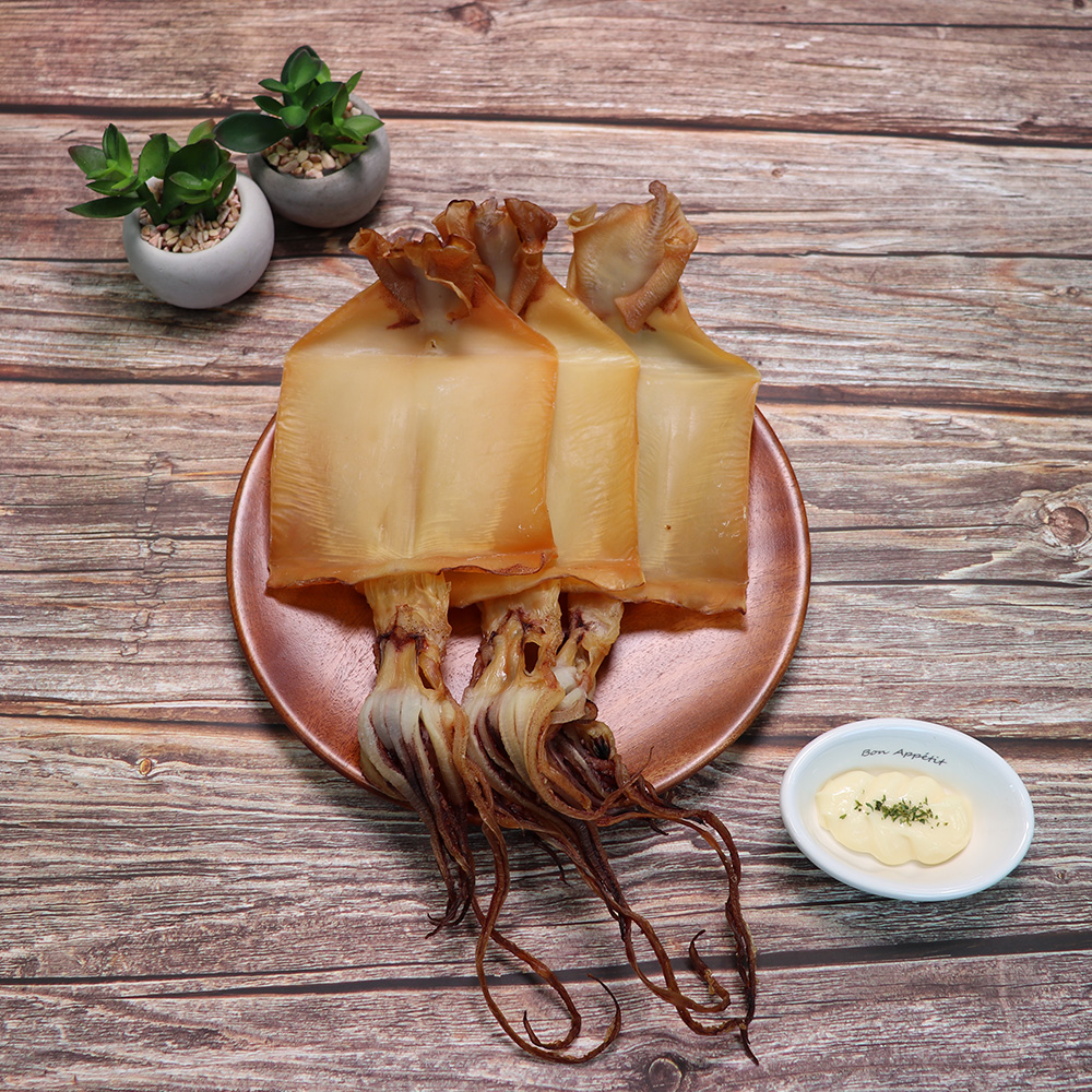 [솜이담이] 바로먹는 촉촉 순살오징어 250g / 3~4마리