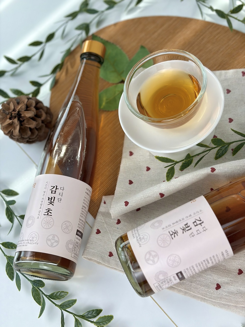 [솜이담이] 풍성한 명절 마음전하기 3년이상 숙성한 청도 감식초 세트