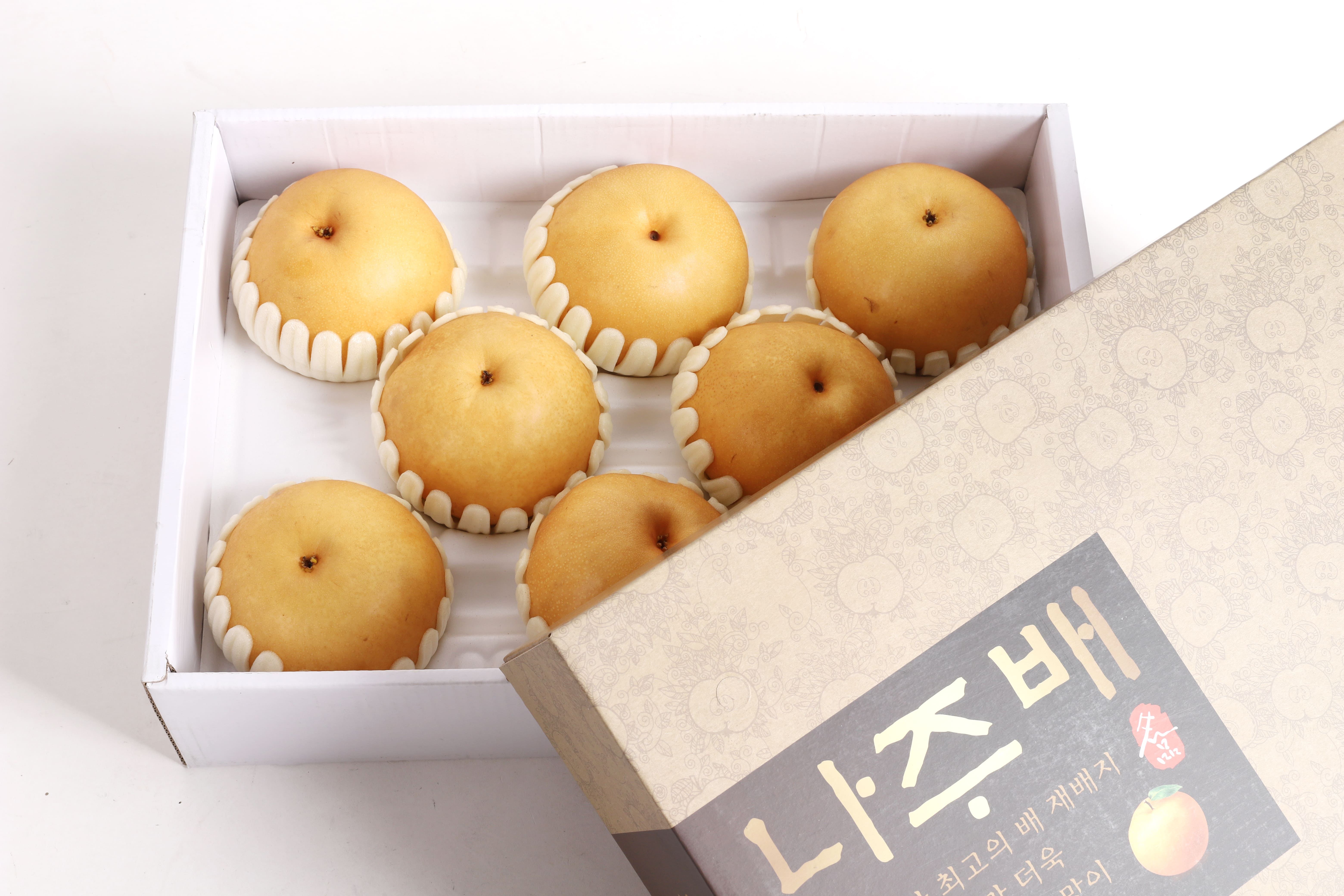 [솜이담이] 풍성한 명절 마음전하기 고당도 나주배 선물세트(보자기동봉)