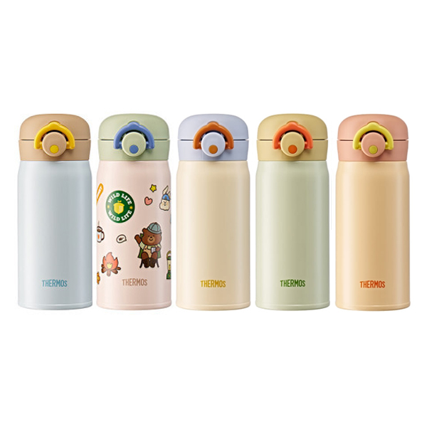 써모스 마이디자인 원터치 보온보냉 텀블러 350ml JNR-352K