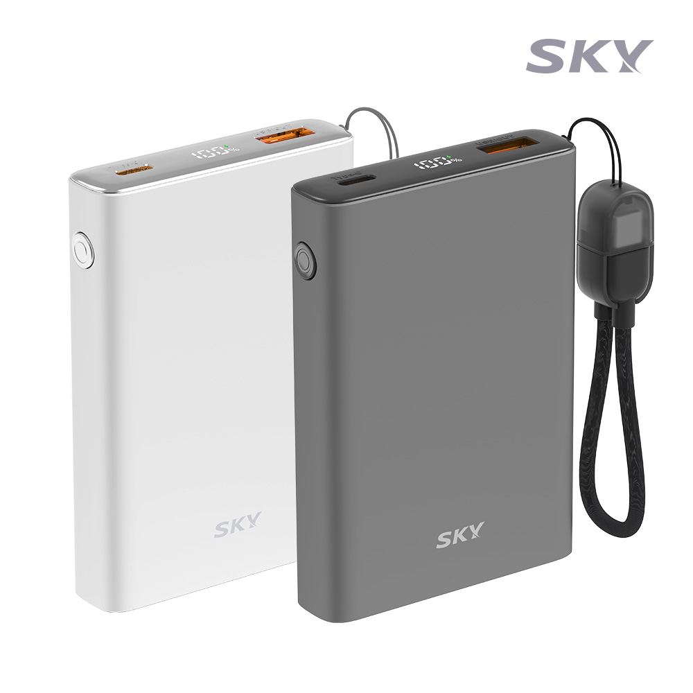 [스카이] 필 솔리드 반고체 세이프 PD QC 22.5W 보조배터리 10000mAh SKY-SS10