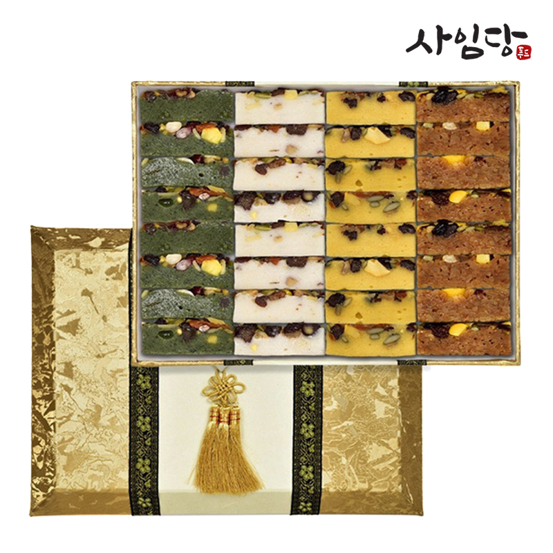 ★명절선물★ [사임당] 은빛영양떡세트(영양약밥,영양찰떡,단호박영양찰떡,쑥영양찰떡)