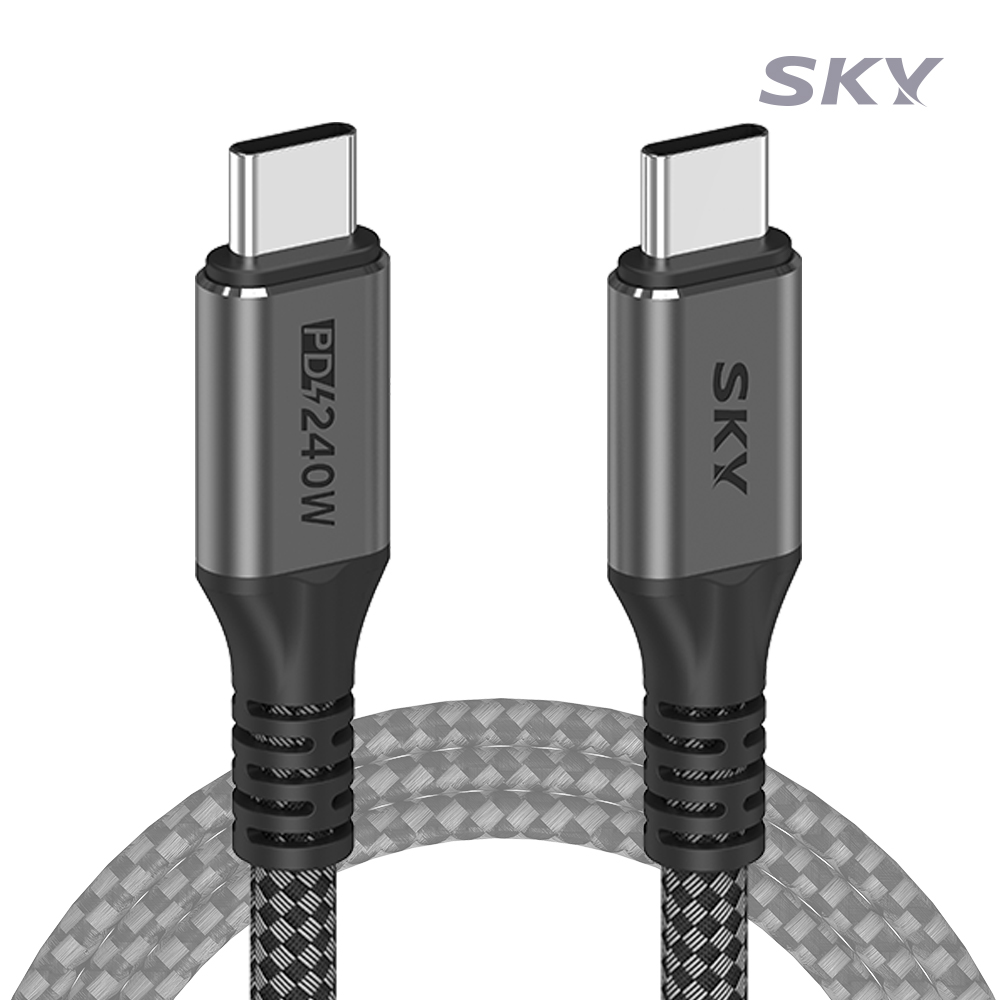 [스카이] 비트 USB4 240W 40Gbps 썬더볼트 케이블 1.2M SKY-C-C2PDUSB4