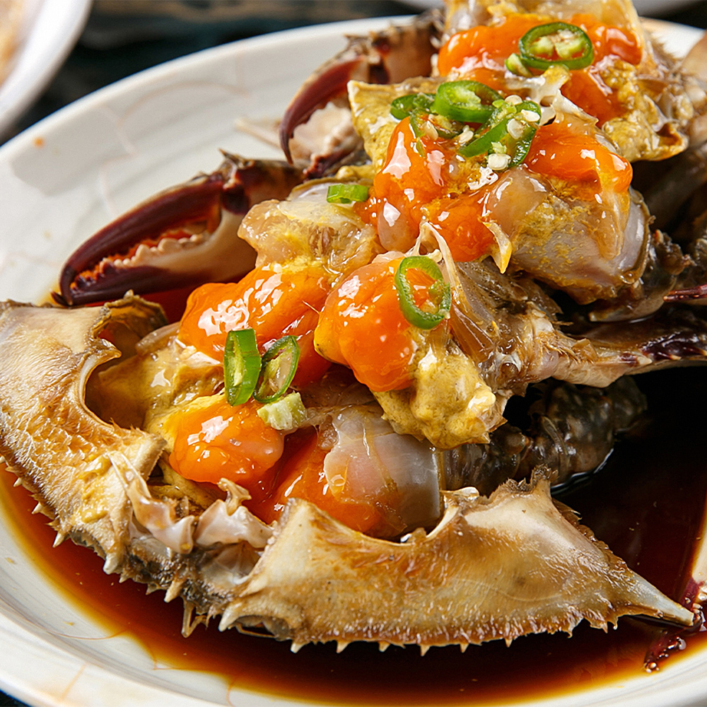 [HM] 살이 찬 암꽃게 연평도 양념게장/암꽃게장 골라담기