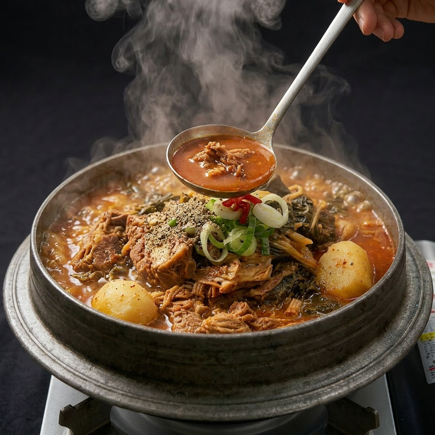 [솜이담이] 발라먹을 필요없이 푸짐히 즐기는 순살 감자탕 450g 2팩