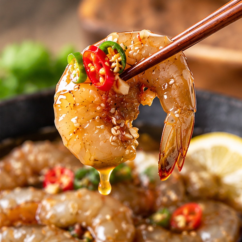 [솜이담이] 바다의 신선함을 그대로 가성비 마싯다 깐새우장 1kg(30미)
