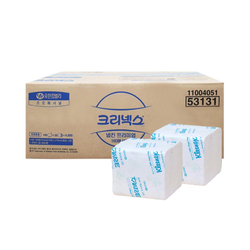크리넥스 냅킨 프리미엄 4800매