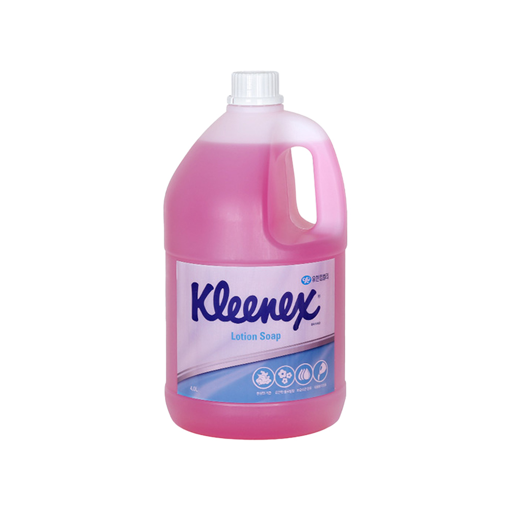 크리넥스 핸드워시 4L 로션솝 은은한플라워향