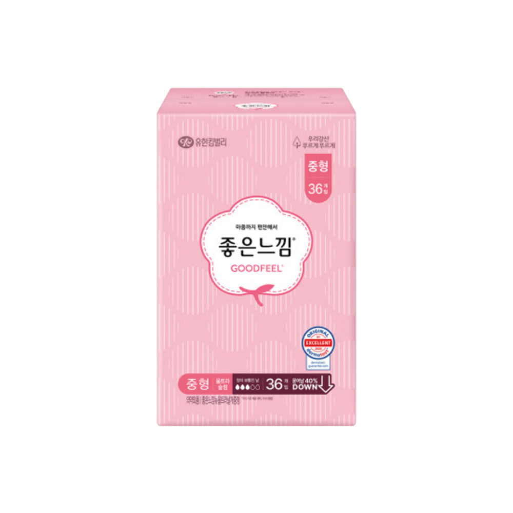 좋은느낌 오리지널 울날중 36매