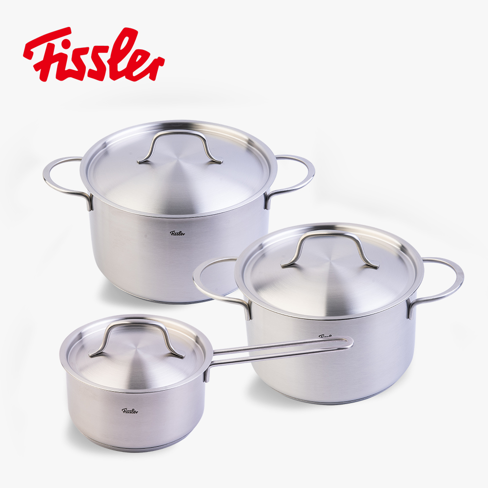 '[Fissler] 휘슬러  뉴패밀리라인 스테인리스 IH 냄비 3종