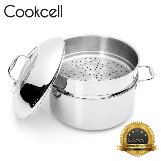 [Cookcell] 쿡셀 무지곰솥세트 IH 28cm / 품번 : 12000+13006+13502