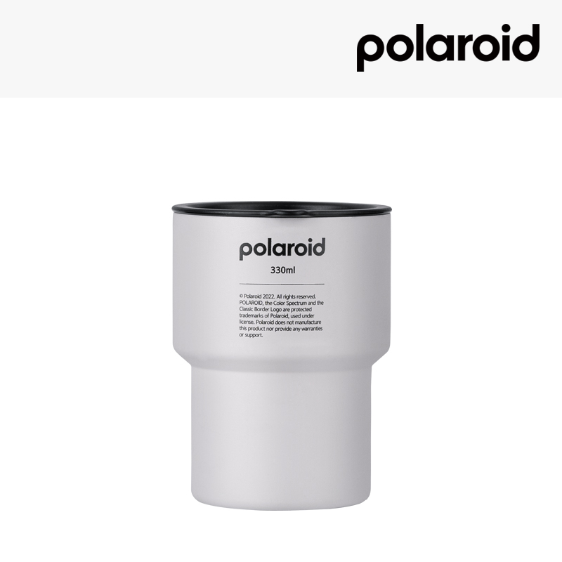폴라로이드 라벨 셔터 텀블러 330ml