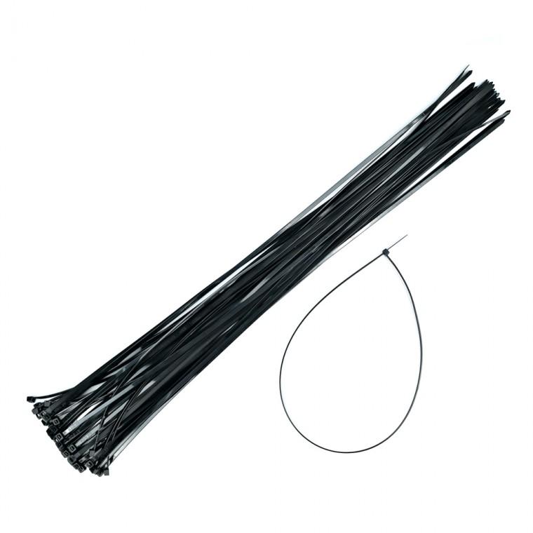 Kimspp 케이블타이 5x650mm 블랙 (벌크 50개) 케이블밴드 타이밴드 전선 배선정리
