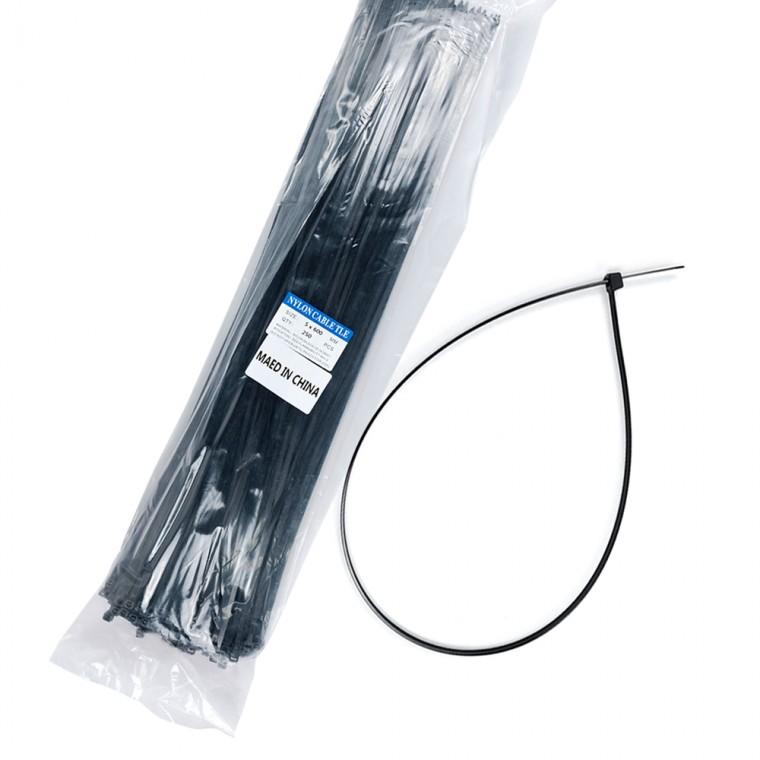 kimspp 케이블타이 5x600mm 블랙 (약250개입) 케이블밴드 타이밴드 전선 배선정리