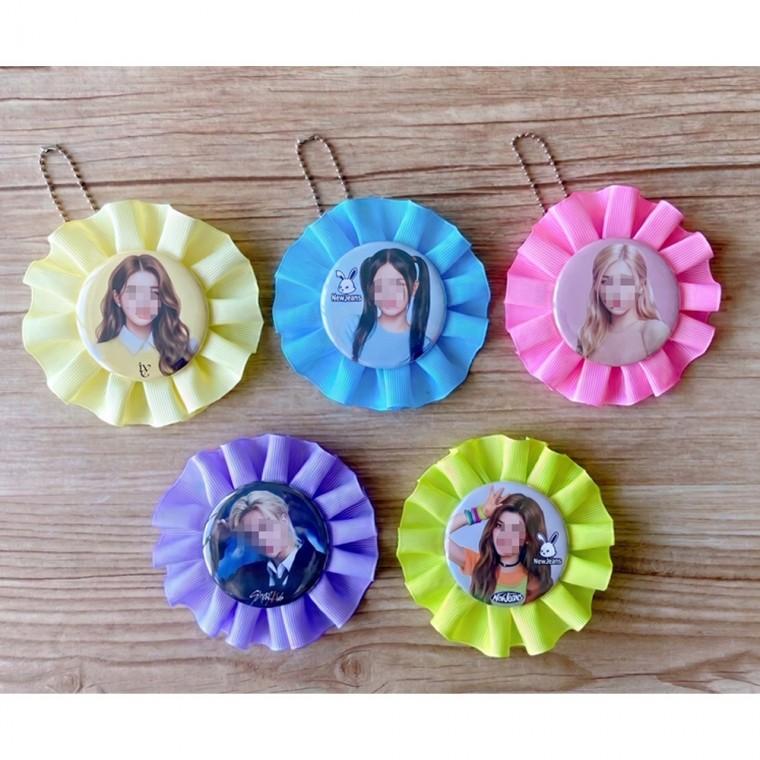 일본굿즈 캔뱃지 커버 로제트 오시 응원 뱃지 베이스 5종