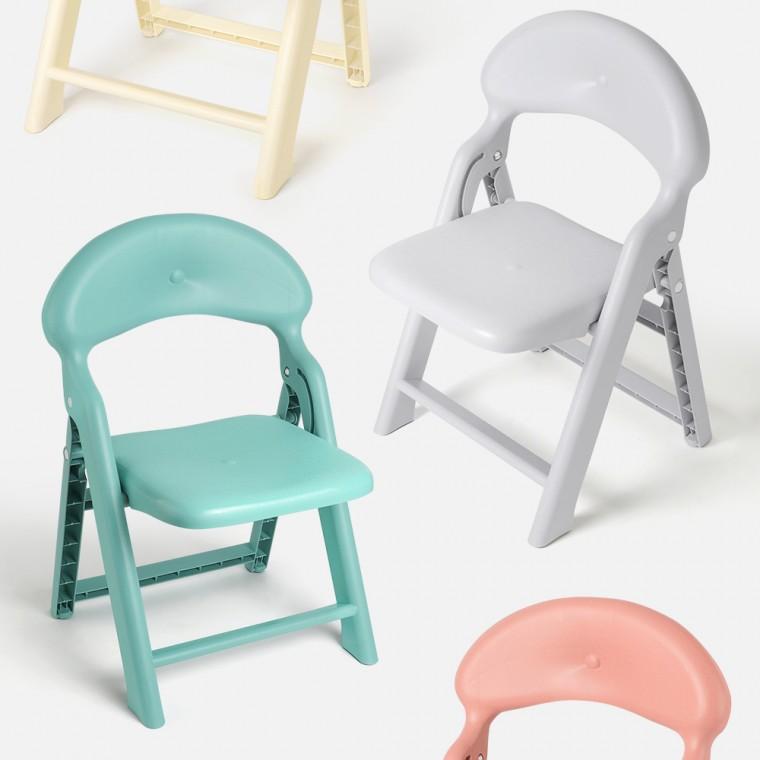 접이식의자 폴딩체어 작은의자 소형 미니 스툴 4color