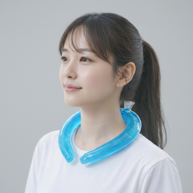 여름용 아이스 넥쿨러 냉감 목걸이 M13393 쿨링튜브