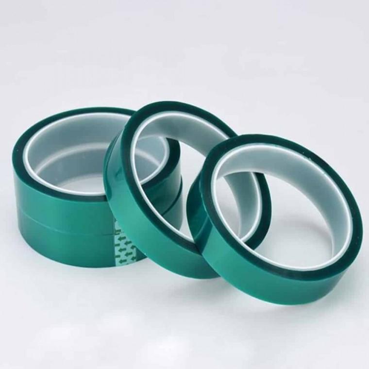 그린 실리콘 스티커 33m 15mm 차량용테이프 고온테이프