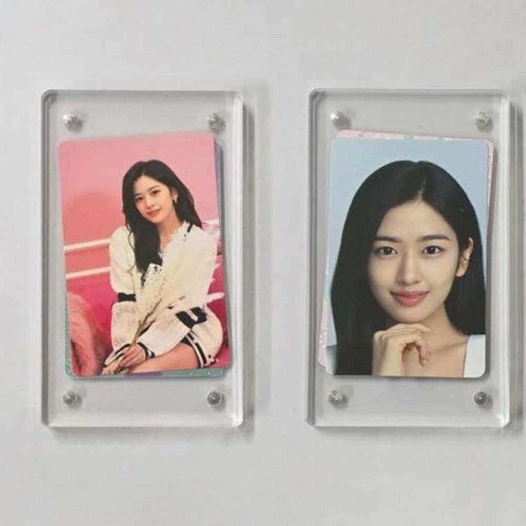 미니 차량용 폴라로이드 아크릴 자석 액자 사각 L